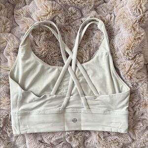lululemon athletica Light Cream Sports Bra